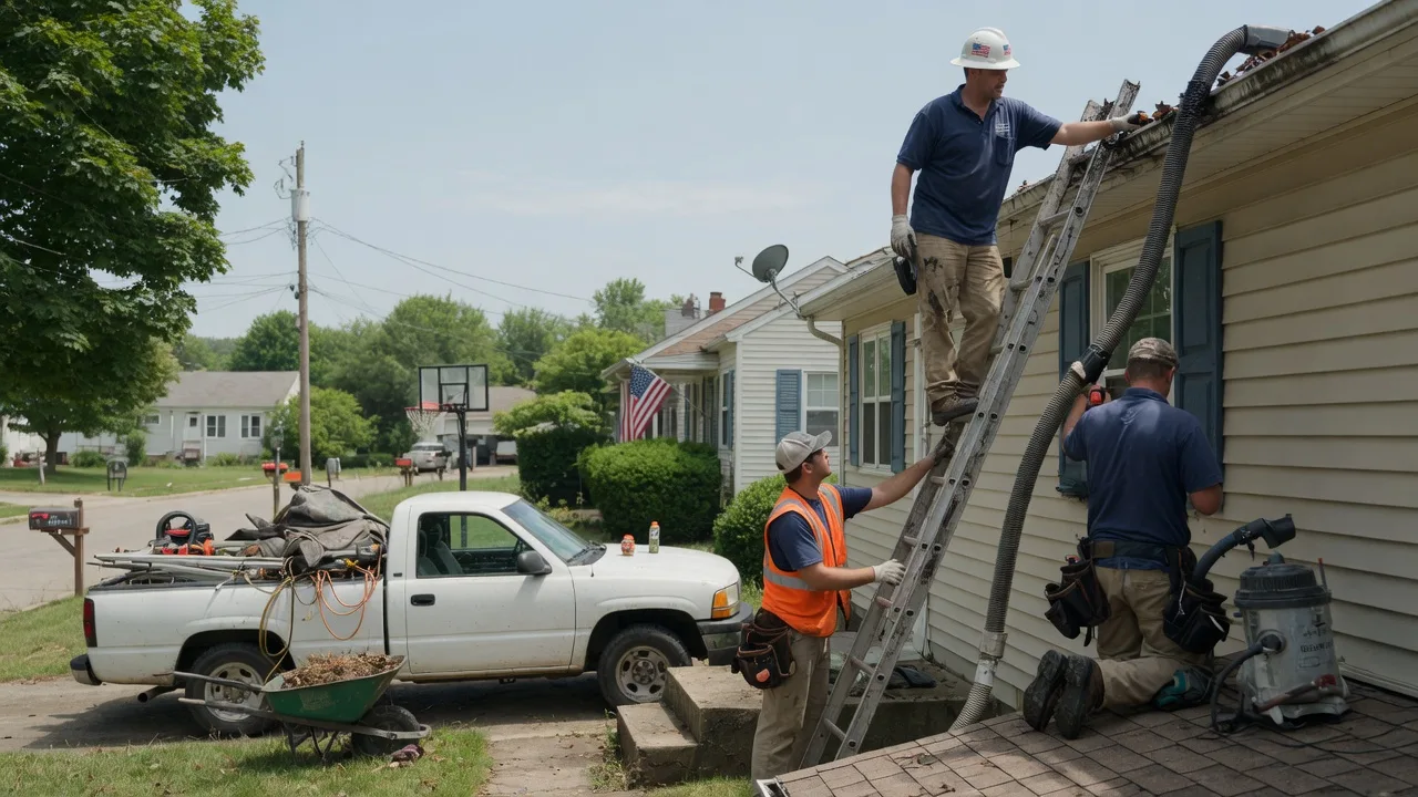 Gutter Installation in Cambria, IL near me